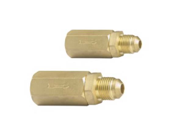 Oil  pressure fall check valve