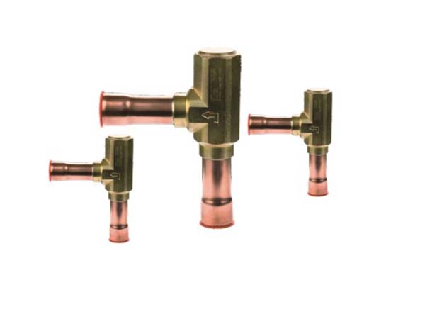 Right angle check valve